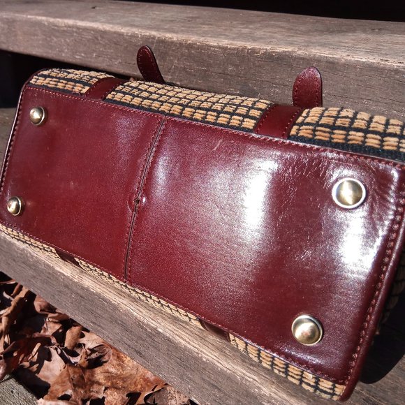 Patricia Nash Multicolor Woven Satchel - Picture 13 of 15